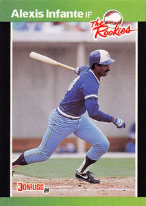 1989 Donruss Rookies #30 Alexis Infante NM-MT RC Rookie Toronto Blue Jays 