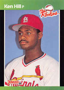1989 Donruss Rookies #31 Ken Hill NM-MT St. Louis Cardinals 