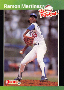 1989 Donruss Rookies #45 Ramon Martinez NM-MT Los Angeles Dodgers 