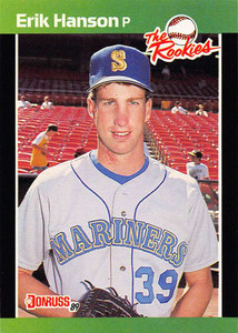 1989 Donruss Rookies #49 Erik Hanson NM-MT Seattle Mariners 