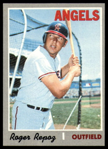 1970 Topps #397 Roger Repoz VG California Angels 