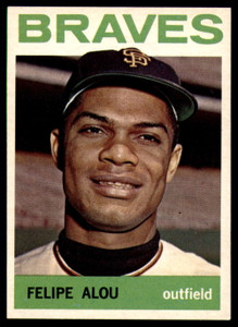 1964 Topps #65 Felipe Alou VG Milwaukee Braves 