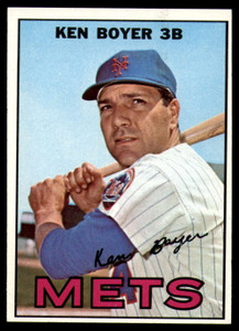 1967 Topps #105 Ken Boyer VG New York Mets 