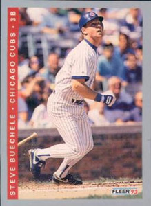 1993 Fleer #18 Steve Buechele VG Chicago Cubs 
