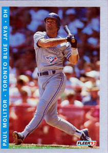 1993 Fleer Final Edition #295 Paul Molitor NM-MT  Toronto Blue Jays 