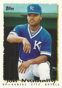 1995 Topps Traded and Rookies #15T Jon Nunnally NM-MT  Kansas City Royals 
