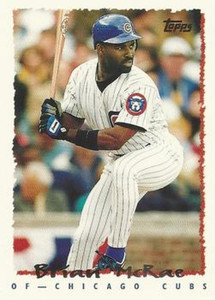 1995 Topps Traded and Rookies #26T Brian McRae NM-MT  Chicago Cubs 