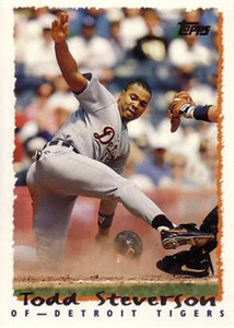 1995 Topps Traded and Rookies #31T Todd Steverson NM-MT  Detroit Tigers 