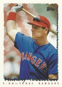 1995 Topps Traded and Rookies #50T Mickey Tettleton NM-MT  Texas Rangers 