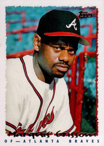 1995 Topps Traded and Rookies #65T Marquis Grissom NM-MT  Atlanta Braves 