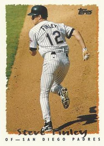 1995 Topps Traded and Rookies #91T Steve Finley NM-MT  San Diego Padres 