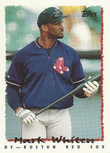 1995 Topps Traded and Rookies #102T Mark Whiten NM-MT  Boston Red Sox 