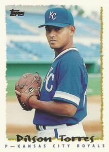1995 Topps Traded and Rookies #103T Dilson Torres NM-MT  RC Rookie Kansas City Royals 