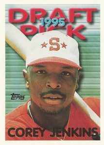 1995 Topps Traded and Rookies #106T Corey Jenkins NM-MT  RC Rookie Boston Red Sox 