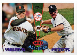 1995 Topps Traded and Rookies #158T Wade Boggs/Matt Williams AS NM-MT  New York Yankees/San Francisco Giants 