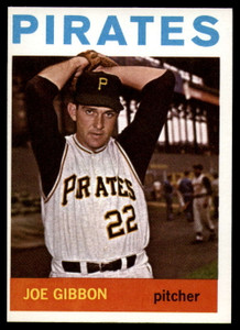 1964 Topps #307 Joe Gibbon VG Pittsburgh Pirates 