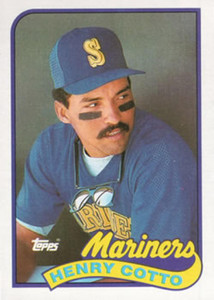 1989 Topps #468 Henry Cotto NM-MT Seattle Mariners 
