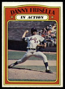 1972 Topps #294 Danny Frisella IA VG New York Mets 