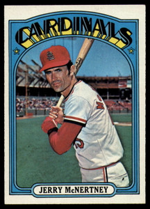 1972 Topps #584 Jerry McNertney VG St. Louis Cardinals 