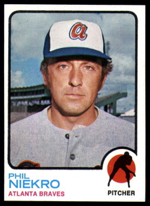 1973 Topps #503 Phil Niekro VG Atlanta Braves 