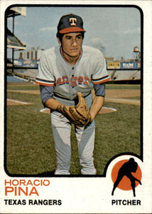 1973 Topps #138 Horacio Pina VG Texas Rangers 