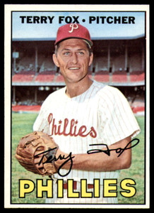 1967 Topps #181 Terry Fox VG Philadelphia Phillies 