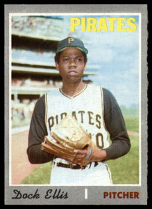1970 Topps #551 Dock Ellis VG Pittsburgh Pirates 