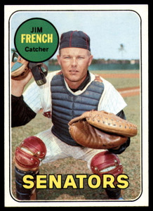 1969 Topps #199 Jim French VG Washington Senators 