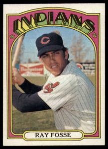 1972 Topps #470 Ray Fosse VG Cleveland Indians 