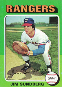 1975 Topps #567 Jim Sundberg VG RC Rookie Texas Rangers 