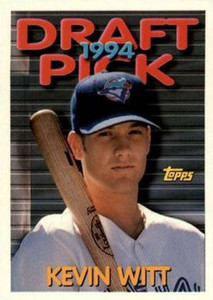 1994 Topps Traded #54T Kevin Witt NM-MT  RC Rookie Toronto Blue Jays 