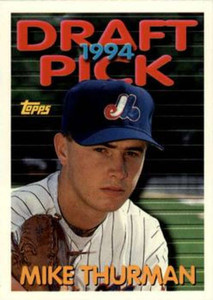 1994 Topps Traded #74T Mike Thurman NM-MT  RC Rookie Montreal Expos 
