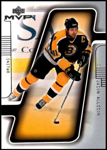 2001-02 Upper Deck MVP #11 Jason Allison NM-MT  Boston Bruins 