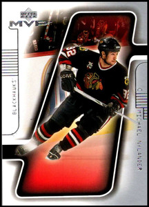 2001-02 Upper Deck MVP #41 Michael Nylander NM-MT  Chicago Blackhawks 