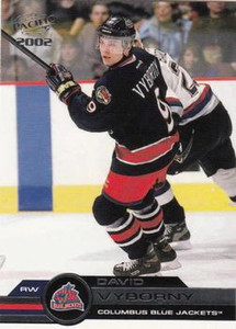 2001-02 Pacific #119 David Vyborny NM-MT Columbus Blue Jackets 