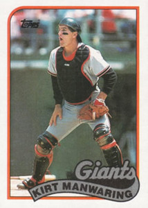 1989 Topps #506 Kirt Manwaring NM-MT San Francisco Giants 