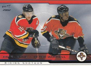 2001-02 Pacific #412 Pavel Bure/Peter Worrell NM-MT Florida Panthers 