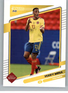 2021-22 Donruss Road to Qatar #29 Yerry Mina NM-MT Colombia 