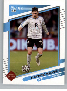 2021-22 Donruss Road to Qatar #170 Federico Valverde NM-MT Uruguay 