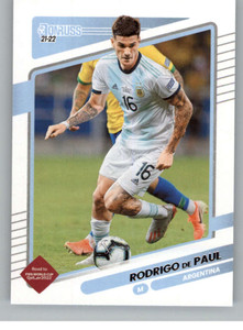 2021-22 Donruss Road to Qatar #3 Rodrigo de Paul NM-MT Argentina 