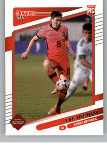 2021-22 Donruss Road to Qatar #134 Tae-hee Nam NM-MT Korea Republic 