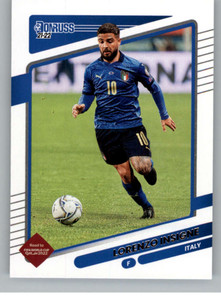 2021-22 Donruss Road to Qatar #75 Lorenzo Insigne NM-MT Italy 