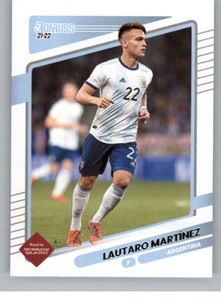 2021-22 Donruss Road to Qatar #5 Lautaro Martinez NM-MT Argentina 