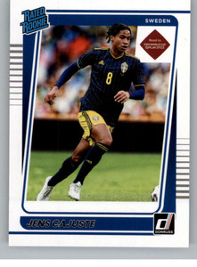 2021-22 Donruss Road to Qatar #191 Jens-Lys Cajuste NM-MT RC Rookie Sweden 