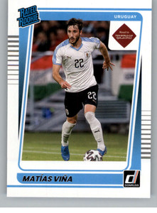 2021-22 Donruss Road to Qatar #196 Matias Vina NM-MT RC Rookie Uruguay 