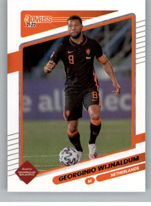 2021-22 Donruss Road to Qatar #99 Georginio Wijnaldum NM-MT Netherlands 