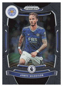 2021-22 Panini Prizm Premier League #22 James Maddison NM-MT Leicester City 