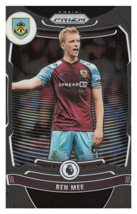 2021-22 Panini Prizm Premier League #63 Ben Mee NM-MT Burnley 