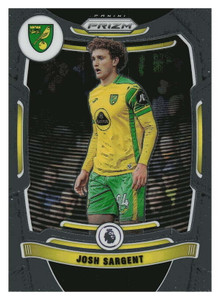 2021-22 Panini Prizm Premier League #179 Josh Sargent NM-MT Norwich City 