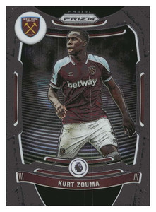 2021-22 Panini Prizm Premier League #230 Kurt Zouma NM-MT West Ham United 